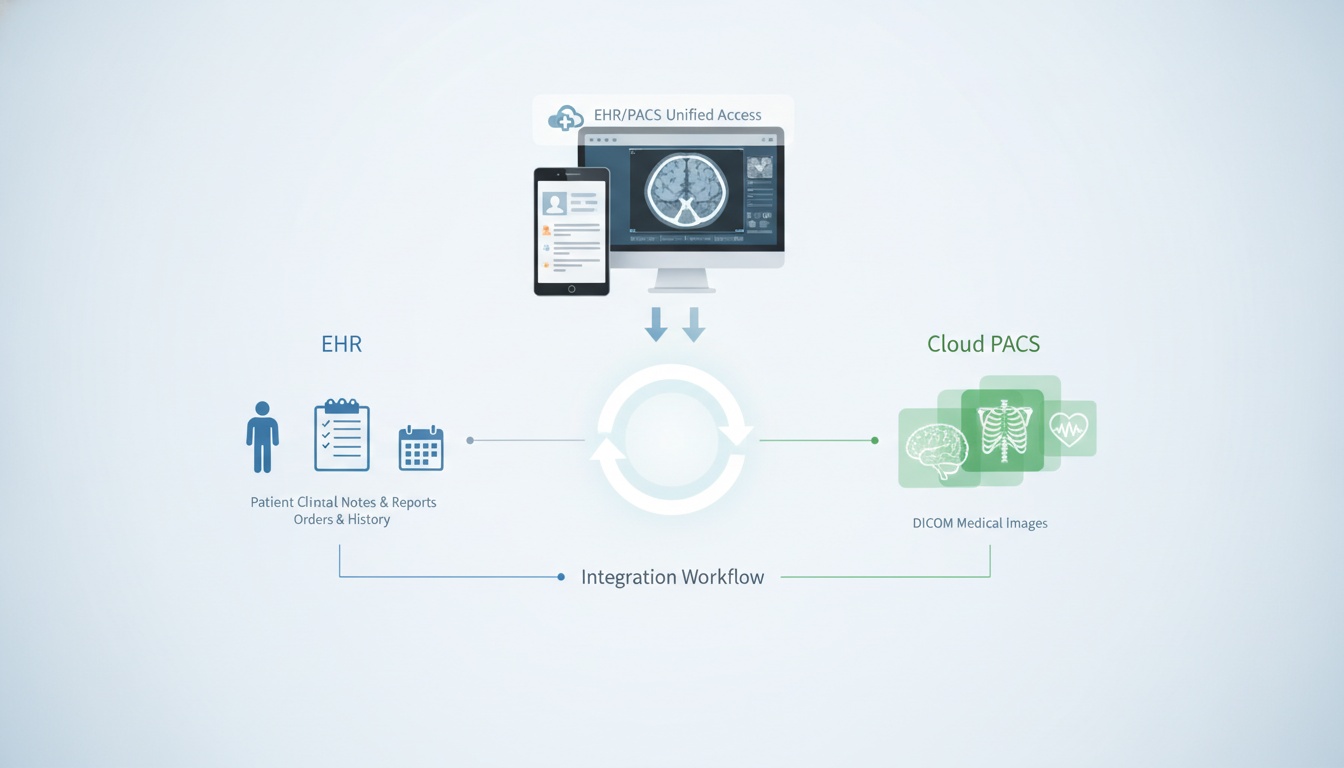 CloudPACS Integration With Electronic Health Record: How It Works and Why It Matters